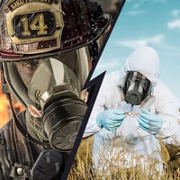 Mască de gaze full-face cu filtru de cărbune activ de 40 mm pentru protecție respiratorie împotriva prafului, vaporilor chimici, pulverizării, șlefuirii și vopsirii 6