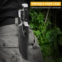 Sukudon outdoor túrakés fix pengével, tokkal 6