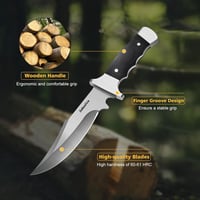 Sukudon outdoor túrakés fix pengével, tokkal 3