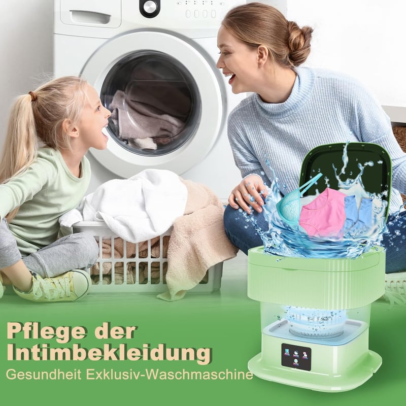 SuLiao 13L Mini Mosógép 2kg Kapacitás Centrifugával Utazáshoz