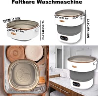 SuLiao 2-in-1 mini mosógép, hordozható, 16 L / 2,3 kg 7