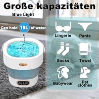 SuLiao 2-in-1 mini mosógép, hordozható, 16 L / 2,3 kg 2