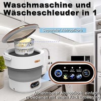 SuLiao 2-in-1 mini mosógép, hordozható, 16 L / 2,3 kg 5