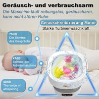 SuLiao 2-in-1 mini mosógép, hordozható, 16 L / 2,3 kg 4