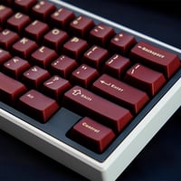 Sumgsn PBT Doubleshot 114 billentyű Cherry profil piros mechanikus billentyűzet szett 2