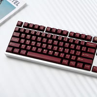 Sumgsn PBT Doubleshot 114 billentyű Cherry profil piros mechanikus billentyűzet szett 4