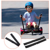 Sada 8 nastaviteľných náhradných popruhov so suchým zipsom Sumind pre hoverboard, príslušenstvo pre samobalančný skúter, 19,8 palca, čierna 6
