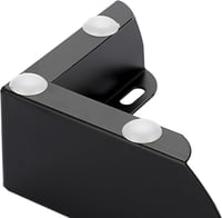 SUMNACON 4 db 5 cm Acél Bútor Láb Szék Asztal Szekrény TV Állvány Kanapé Fekete 7