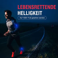 Sumree LED biztonsági fény szett 2db klippes hátizsák világítás 3