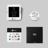 Platobný terminál SumUp Solo – WiFi a vstavaná SIM karta, dotyková obrazovka, podpora Apple Pay, Google Pay, debetných a kreditných kariet, bez mesačných poplatkov 6