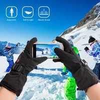 Sun Will elektromos fűtött kesztyű női férfi vízálló érintőképernyő motor ski 5