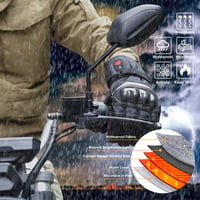 Sun Will fűthető motoros kesztyű férfi női téli vízálló hőmérsékleti 5