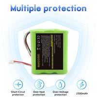 Náhradná batéria Sun3drucker pre Toniebox 2300 mAh, 1 ks, náhradný akumulátor pre reproduktor Toniebox, náhradný diel s pôvodnou kapacitou 4