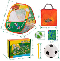 Joc de aruncare la țintă Sundaymot 3 în 1 pentru copii, set de darts și aruncare a mingii, joc de petrecere pentru interior și exterior 6
