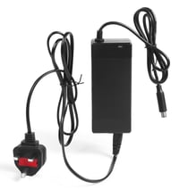 Nabíjačka na elektrickú kolobežku SUNDELY 42V 2A pre Xiaomi Mi 1S, M365, Pro 2, Aovo Pro, Segway Ninebot ES2, G30, Pure Air Pro, čierna, 8mm, 1-pinová 1