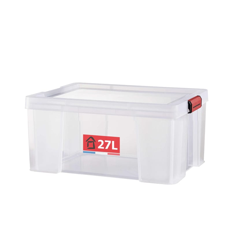 Sundis 27 l vysokokapacitný úložný box vhodný na potraviny s vekom na klipy