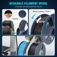 3D tlačová struna SUNLU PLA+ 2.0 1,75 mm – kostná biela – 1 kg 2