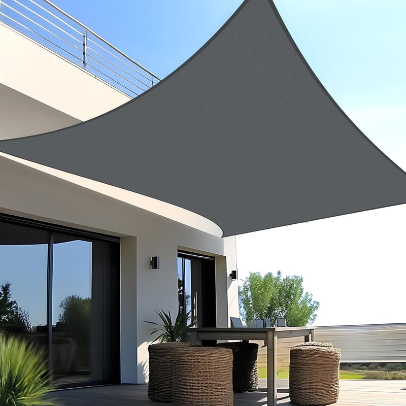 Sunny Guard Téglalap Napvédő Sátor 2x2m Szürke UV Védelem Teraszra