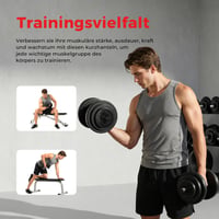 Sunny Health & Fitness č. 087 Vinylová súprava činiek 18 kg – Sada ručných činiek na cvičenie doma 5