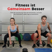 Sunny Health & Fitness č. 087 Vinylová súprava činiek 18 kg – Sada ručných činiek na cvičenie doma 4