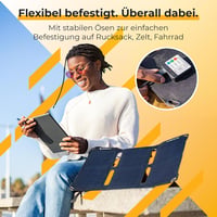 SunnyBAG SUNBOOSTER 21W összecsukható napelemes töltő 2 USB kimenettel vízálló 5