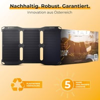 SunnyBAG SUNBOOSTER 21W összecsukható napelemes töltő 2 USB kimenettel vízálló 7