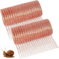 Plasă din cupru SUNOYA pentru protecția împotriva melcilor 12,7 cm x 6 m - 2 role 1