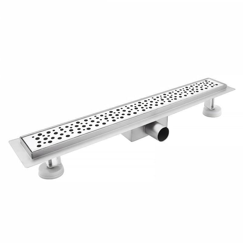 Sunrik tuš kanalica od nehrđajućeg čelika sa sifonom i mrežicom - 60 cm