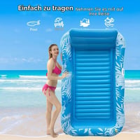 Nafukovacie ležadlo Sunshine Smile so vstavaným rozprašovačom a držiakom na pohár, na relaxáciu v záhrade a pri bazéne, ružové, pre dospelých 8