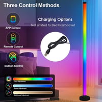 Sunshine smile LED saroklámpá RGB dimmer távirányítóval és zeneszinkronizációval 4