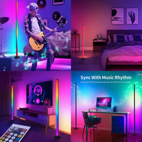 Sunshine smile LED saroklámpá RGB dimmer távirányítóval és zeneszinkronizációval 3