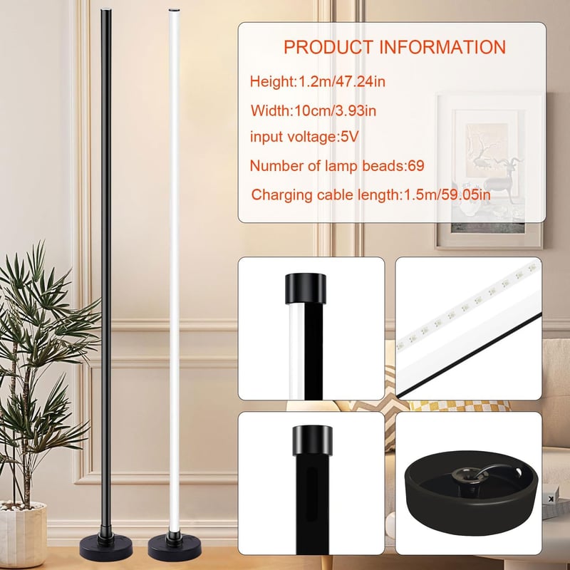 Sunshine smile LED saroklámpá RGB dimmer távirányítóval és zeneszinkronizációval