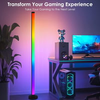 Sunshine smile LED saroklámpá RGB dimmer távirányítóval és zeneszinkronizációval 7
