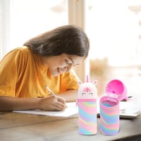 Penar mare cu zâmbet însorit, cu compartimente cu fermoar, unisex 5