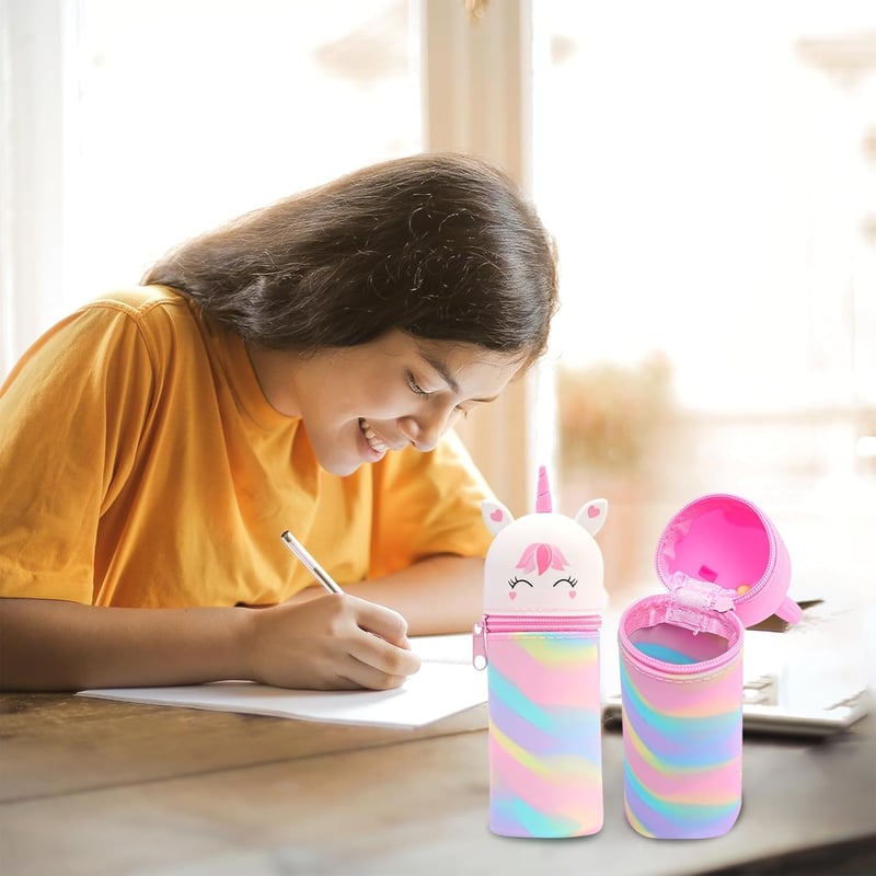 Penar mare cu zâmbet însorit, cu compartimente cu fermoar, unisex