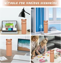 Sunshine smile nagy kapacitású tolltartó zippes rekeszekkel unisex 6