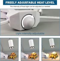 Sunshine smile Teknős Hőlámpa 25W 50W Terrárium Melegítő Reptiliumhoz 4