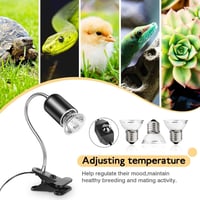 Sunshine smile Teknős Hőlámpa 25W 50W Terrárium Melegítő Reptiliumhoz 5