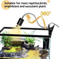 Sunshine smile Teknős Hőlámpa 25W 50W Terrárium Melegítő Reptiliumhoz 7