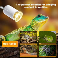 Sunshine smile Teknős Hőlámpa 25W 50W Terrárium Melegítő Reptiliumhoz 6