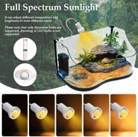 Sunshine Smile Teknős Terrárium Hőlámpa 25W 50W Hreptil Fűtőlámpa 3