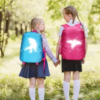 Sunshine smile Vízálló Hátizsák Esővédő Borítás Iskolatáska Védelem 7