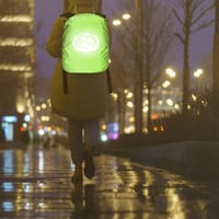 Sunshine smile Vízálló Hátizsák Esővédő Huzat Univerzális Regenschutz 7