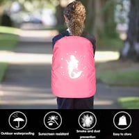 Sunshine smile Vízálló Hátizsák Esővédő Huzat Univerzális Regenschutz 5