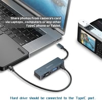 Sunshot 4az1-ben USB-C SD kártyaolvasó OTG adapter SDHC SDXC UHS-I 4