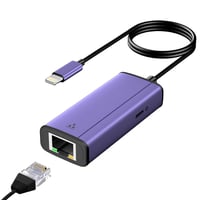 Sunshot Lightning–Ethernet i adapter za punjenje 2 u 1 za iPhone/iPad/iPod 1