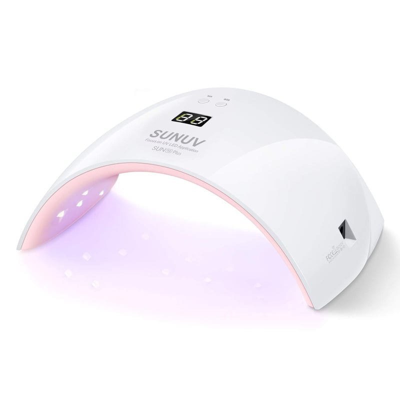 SUNUV LED UV lampa za nokte - mjerač vremena 30/60s, infracrveni senzor, LCD zaslon, za gel nokte