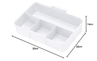 SUNWARE Q-line Box na prvú pomoc s vložkou – 22 litrov, lekárnička na doma aj do exteriéru – 40x30x26 cm 6