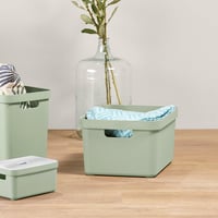 Úložný box Sunware Sigma Home 32 l – 44,5x34,5x24,3 cm – plastový organizér do kúpeľne a kuchyne – kompatibilný s vekom – 4
