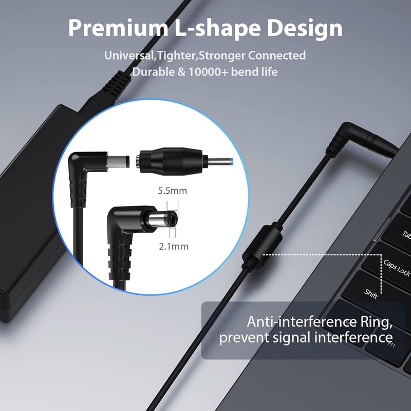 SUNYDEAL 90W Univerzális Laptop Töltő HP Lenovo ASUS Acer Dell Medion 19-20V Adapter 15 Csatlakozó